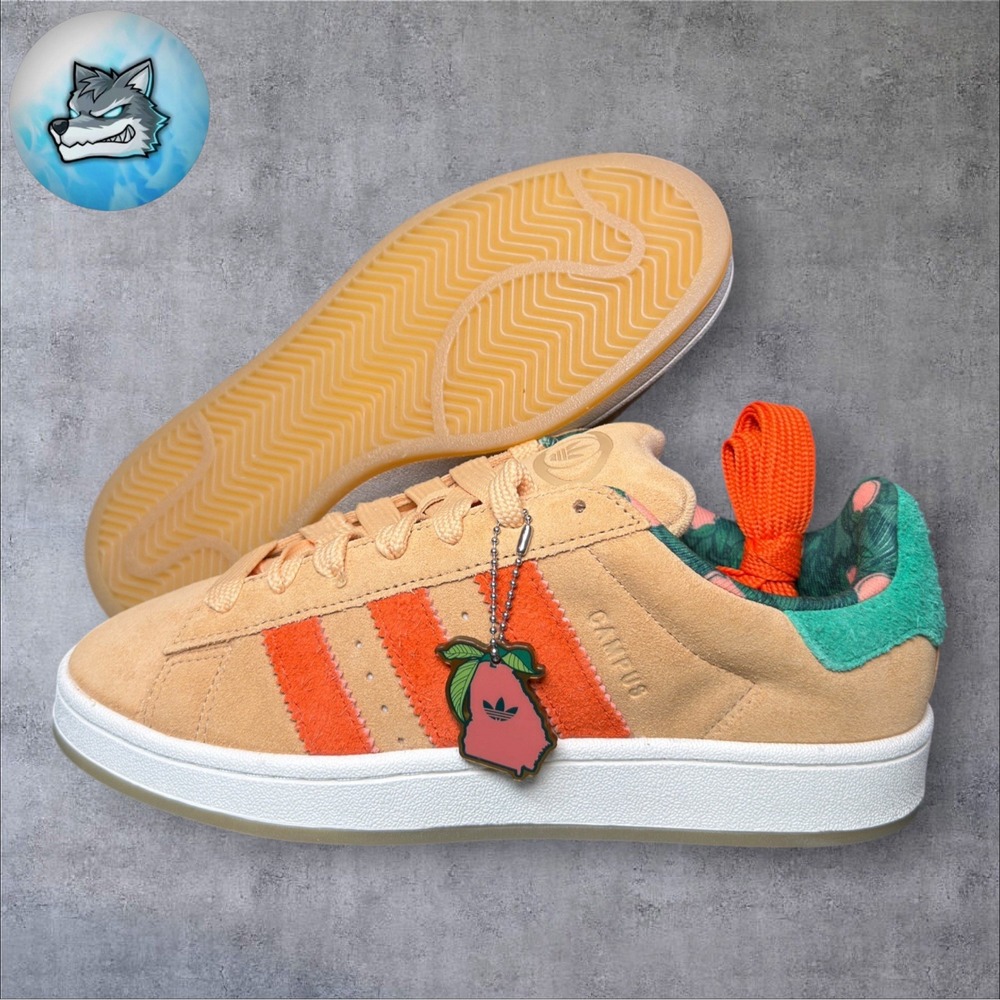 NWOB adidas Campus 00s Georgia Peach Suede Sneakers Men's Size 9 KJ3809